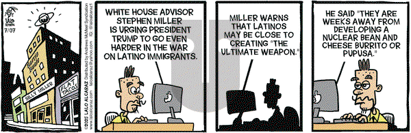 La Cucaracha on 2025-07-07 Comic Strip