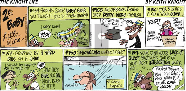The Knight Life on Sunday September 14, 2014 Comic Strip