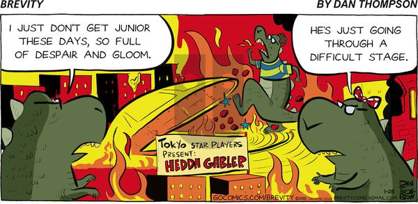 Brevity on Sunday January 25, 2015 Comic Strip