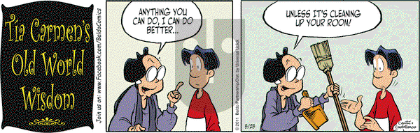 Baldo on Wednesday May 25, 2011 Comic Strip