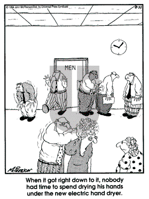 Close to Home on Wednesday August 31, 1994 Comic Strip