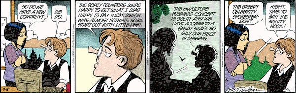 Doonesbury on Saturday July 8, 2000 Comic Strip