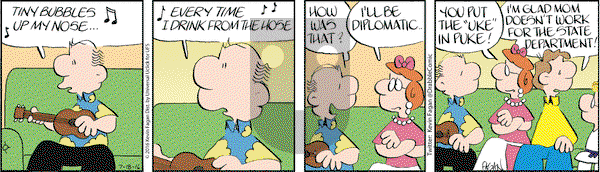Drabble on Monday July 18, 2016 Comic Strip