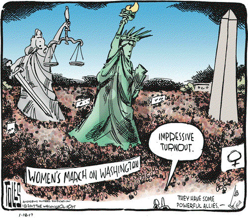 Tom Toles on Wednesday January 18, 2017 Comic Strip