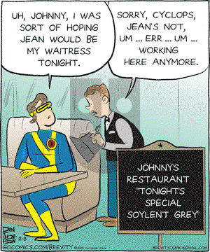 Brevity on Saturday February 8, 2014 Comic Strip