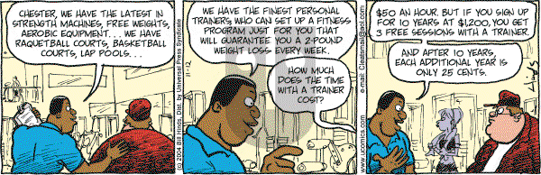 Cleats - Friday November 12, 2004 Comic Strip