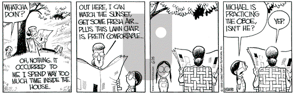 Grand Avenue on Tuesday June 15, 1999 Comic Strip