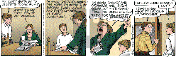 For Better or For Worse - Wednesday April 12, 2006 Comic Strip