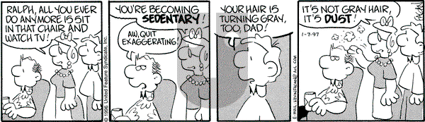 Drabble on Tuesday October 28, 1997 Comic Strip