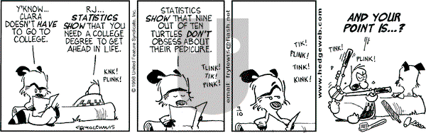 Over the Hedge on Thursday September 10, 1998 Comic Strip