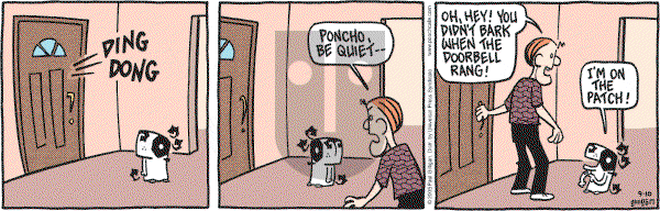 Pooch Cafe on Saturday September 10, 2005 Comic Strip