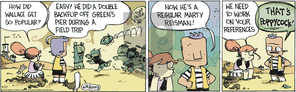 Wallace the Brave on Thursday August 20, 2020 Comic Strip