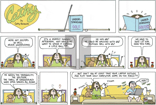 Cathy Classics - Sunday May 21, 2006 Comic Strip