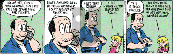 Adam@Home on Saturday March 12, 2011 Comic Strip
