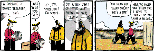 Overboard on Thursday November 8, 2001 Comic Strip