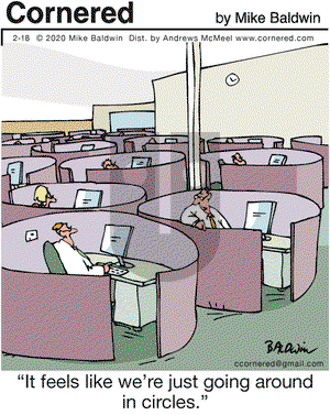 Cornered on Tuesday February 18, 2020 Comic Strip