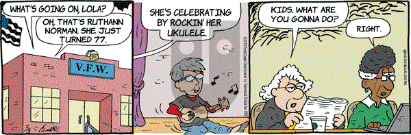Lola on Wednesday February 3, 2016 Comic Strip