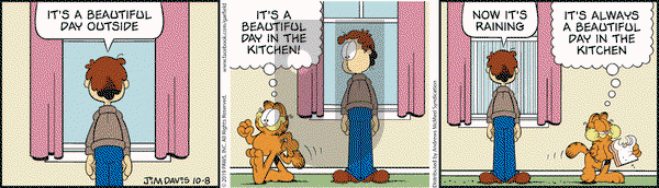 Garfield on Tuesday October 8, 2019 Comic Strip