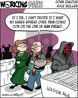 Working Daze on Saturday April 19, 2008 Comic Strip