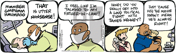 JumpStart on Tuesday August 8, 2017 Comic Strip
