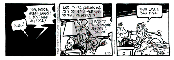 Geech - Friday October 11, 2024 Comic Strip