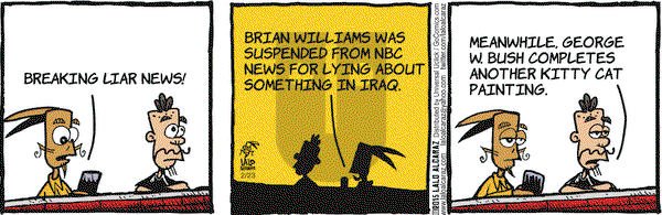 La Cucaracha on Monday February 23, 2015 Comic Strip