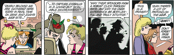 Doonesbury on Thursday March 22, 2001 Comic Strip