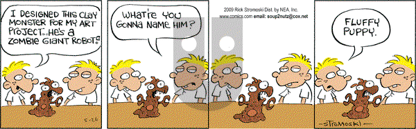 Soup to Nutz - Old on Tuesday May 26, 2009 Comic Strip