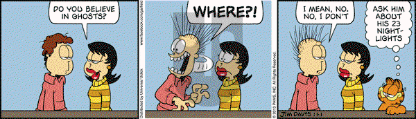 Garfield - Friday November 1, 2013 Comic Strip