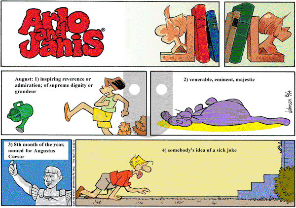 Arlo and Janis on Sunday August 14, 2011 Comic Strip