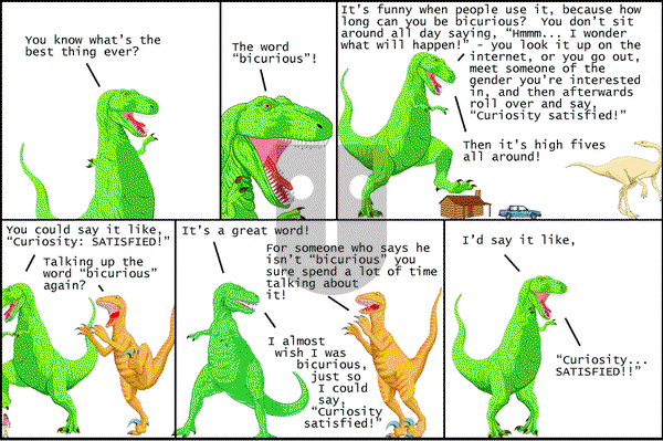 Dinosaur Comics on Monday August 11, 2014 Comic Strip
