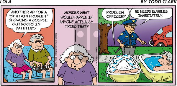 Lola on Sunday June 17, 2018 Comic Strip