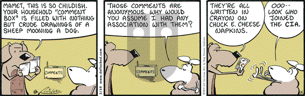 DeFlocked on Wednesday February 19, 2014 Comic Strip