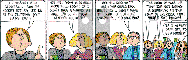 Cathy Classics on Monday January 15, 2001 Comic Strip