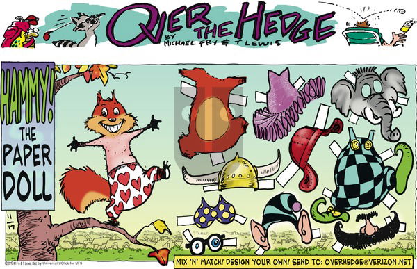 Over the Hedge on Sunday November 17, 2013 Comic Strip