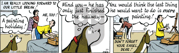 Fred Basset on Monday September 9, 2019 Comic Strip