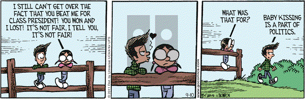 Grand Avenue on Saturday September 10, 2011 Comic Strip