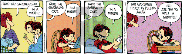 The Buckets on Thursday July 5, 2012 Comic Strip