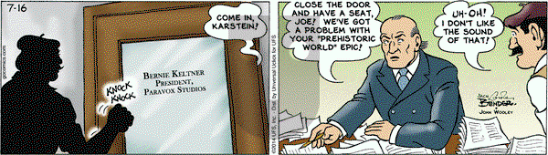 Alley Oop on Wednesday July 16, 2014 Comic Strip