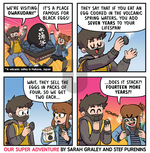 Our Super Adventure on Monday April 1, 2024 Comic Strip