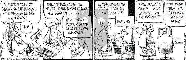 Non Sequitur on Tuesday February 8, 2000 Comic Strip