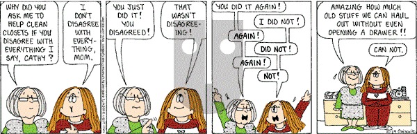 Cathy Classics - Friday October 19, 2012 Comic Strip