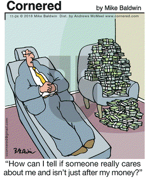 Cornered on Saturday November 24, 2018 Comic Strip