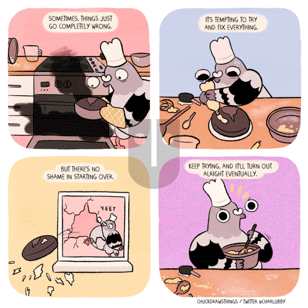 Chuck Draws Things - Tuesday May 17, 2022 Comic Strip