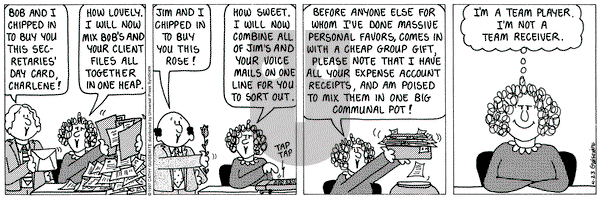 Cathy Classics on Wednesday April 23, 1997 Comic Strip