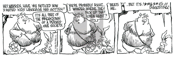 The Grizzwells on Saturday July 1, 1995 Comic Strip