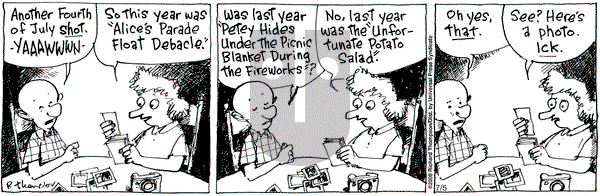 Cul de Sac on Saturday July 5, 2008 Comic Strip