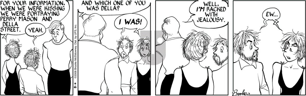 9 Chickweed Lane - Wednesday August 6, 2008 Comic Strip