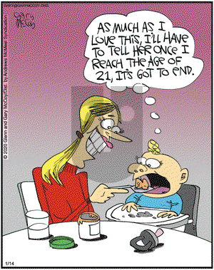 The Flying McCoys on Tuesday January 14, 2020 Comic Strip