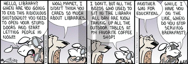 DeFlocked on Wednesday September 16, 2020 Comic Strip